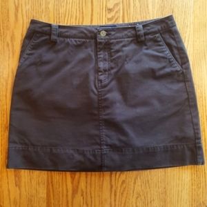 SONOMA ♡ Super-Sweet Vintage Brown Thick Cotton 4 Pocket Skort 12